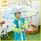 柠檬宝宝儿童雨伞男童卡通折叠女童雨伞长柄小孩可爱学生潮流雨伞