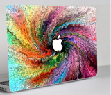 油画漩涡MacBook Air13寸Pro Retina13寸全套保护贴膜ipadAir贴纸