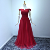 女士晚礼服2015新款冬时尚结婚敬酒服长款伴娘服主持人女红色绑带