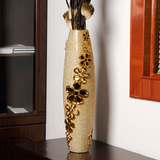 欧式陶瓷花瓶摆件客厅电视柜落地大花瓶干花插花器创意家居装饰品