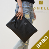 韩版手包女包手拿包2016新款进口软皮信封包单肩包斜跨包