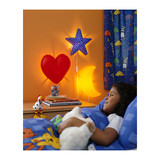 南京宜家代购斯米拉 希亚塔 壁灯爱心 儿童壁灯儿童房灯具 照明