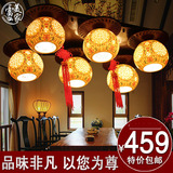 中式餐厅吸顶灯灯具古典东南亚风格客厅卧室餐厅酒店包间吸顶灯新