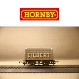 英国HORNBY HO火车轨道模型 1:87 CILBERT伯明顿木栏车厢