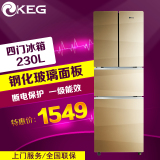 电器城KEG/韩电 BCD-230CP4四门韩电冰箱对开门电冰箱家用双开门