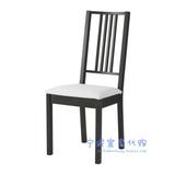 IKEA宁波宜家代购【伯尔杰椅子】实榉橡桦木客餐厅椅坐垫现代简约