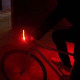 灯山地车单车酷行客骑行装备 自行车行灯转向车把灯 牛角副把警示