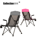 多采TK-C2户外钢材便携式收纳筐座椅优质钢管折叠椅休闲舒适躺椅