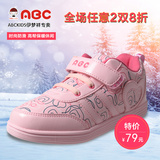 abc女童鞋2015新款冬儿童鞋4-8岁宝宝鞋二棉鞋儿童运动鞋子