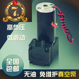微型真空泵12V负压泵小型活塞泵抽气泵气体采集隔膜泵迷你电动24V