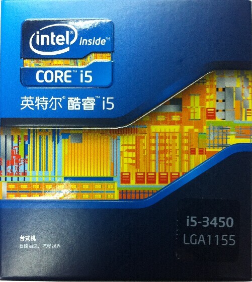 intel/英特尔 i5-3450四核/酷睿/lga1155/3.1ghz/6m三级缓存