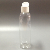 200ml透明 圆肩 配  翻盖 乳液瓶  塑料瓶子 DIY瓶子 化妆品分装