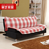 慕艺 布艺折叠沙发床1.8米 多功能小户型单人双人 沙发床办公室