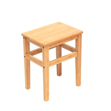 楠竹板凳平板凳子实木靠背椅折叠凳办公凳小方凳儿童写字凳竹凳子