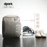 dpark苹果笔记本电脑包 macbook air/pro双肩手提包14/15.6寸联想