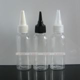 50毫升盖子瓶 尖嘴乳液瓶 30ML洗发水分装瓶子 化妆品塑料挤压瓶