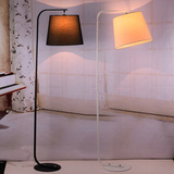 落地灯客厅卧室创意北欧书房简约现代灯具 钓鱼立式台灯落地台灯
