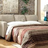 现货 美式沙发床简约可折叠小户型两用布艺床 北欧宜家时尚家具