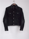 RRL Black Denim Jacket Made in USA 牛仔夾克