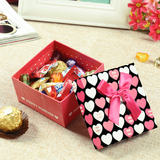 方形喜糖盒糖果包装盒 喜糖盒子创意礼物盒 方形礼盒 卡通纸盒