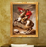 自油自画手工上色DIY数字油画数码填色客厅名画人物拿破仑60x80