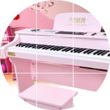 俏娃宝贝电钢琴61键木质儿童钢琴宝宝小钢琴儿童电钢琴木琴电子琴