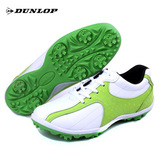 正品Dunlop高尔夫球鞋男款 夏季 透气耐磨 轻量休闲运动鞋子 绿色