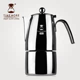 泰摩 摩卡壶意式咖啡壶 不锈钢咖啡壶家用煮咖啡壶电磁炉加热