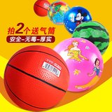 伊诺特宝宝儿童球类玩具 篮球小皮球幼儿园拍拍充气球西瓜球批发