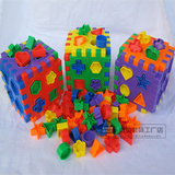万花筒 益智儿童玩具 幼儿园教学形状几何套盒形状盒认识颜色形状