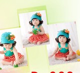 2016新款儿童摄影服装 韩版影楼拍照服饰 百天宝宝照相童装d-662