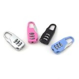 MUXINCAMP迷你箱包锁具户外行李牌锁 旅行必备品登山扣密码锁
