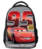 迪士尼新款汽车总动员系列闪电麦昆儿童双肩书包休闲包学生包背包
