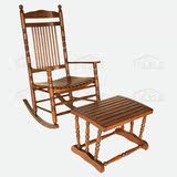 外贸 欧式 美式乡村 英式 田园风格 躺椅 实木 摇椅 休闲椅 特价