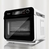 ffnnjgPanasonic/松下 NU-SC100W电烤箱家用烘焙功能原味炉蒸烤箱