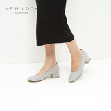 NEW LOOK2016新款女式时尚精品粗跟磨砂高跟鞋|3801331