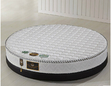 双人弹簧床垫  2.0m圆形时尚高档三边床垫 折叠席梦思弹簧床垫