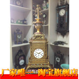 古钟铜机械|全铜镀金八音钟|老式上弦机械钟表|仿复古报时钟表|钟