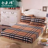 七朵棉床笠纯棉单件床罩防滑棕垫床垫套全棉席梦思保护套1.8米
