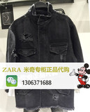 ZARA正品专柜代购2016女款新品牛仔纯棉外套6840/054 6840054
