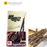 LOTTE乐天制果巧克力棒曲奇棒韩国进口零食儿童休闲小吃特产 32g