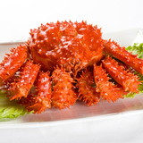 智利海鲜水产熟冻帝王蟹3.6-4斤一只 肉质Q弹 新鲜蟹类制品水产品