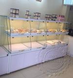 面包柜 面包展示柜 蛋糕模型柜台 面包玻璃展柜 抽屉式边柜 货架