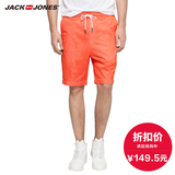 JackJones杰克琼斯2016新款男装夏合体网眼休闲短裤C|216215020