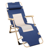 躺椅折叠椅午休椅子办公室午睡椅休闲沙滩椅折叠电脑靠背椅午休床