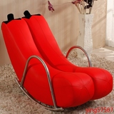 创意单人懒人沙发单人香蕉躺椅摇椅摇摇椅个性可爱欧式现代小沙发