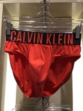 Calvin Klein黑色宽边男士性感ck舒适纯棉速干内裤三角裤经典款正
