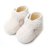 冬款婴儿软底学步鞋0-2岁男女宝宝加绒雪地靴婴儿加厚棉鞋室内鞋