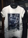 B1DA62110太平鸟男装欧根纱T恤2016夏款专柜正品代购原价428元