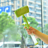 包邮 多功能一体式清洁玻璃刮擦窗器窗户喷水式双面清洁清洗刷子